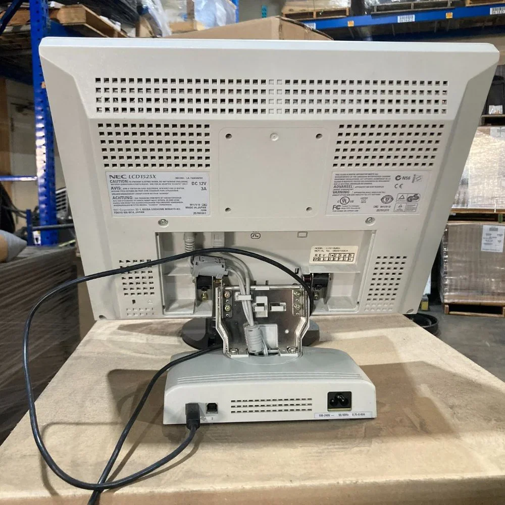 two nec vintage monitors